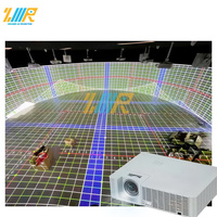 Fournisseur de Projection interactive Projection immersive 360 Cartographie interactive de plafond de mur de plancher pour la salle d'exposition