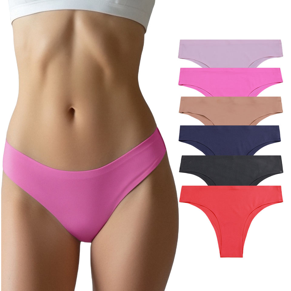 Morcoda YIWU Mature Women Thongs Custom High Quality Low Waist Seamless
