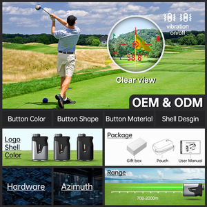 Sndway Sw-rf09, instrumen optik 1000m Mini Laser pengukur jarak teleskop untuk survei konstruksi bangunan - Product Image 4