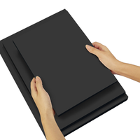 Papier Kraft Biodégradable ZHICAI Double Face Doux et Façonnable, Lavable et Réutilisable sans Déformation, Matériau d'Emballage DIY pour Artisanat