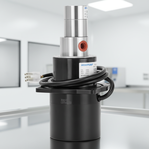 ปั๊มเกียร์แม่เหล็กสแตนเลส 316L ป้องกันการรั่วซึม พร้อมมอเตอร์ BLDC 70W ในตัว - Product Image 1