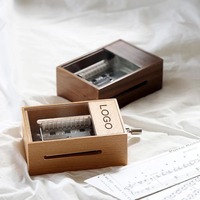 Boîte à musique vintage à manivelle DIY, kit musical programmable personnalisé pour les amateurs de musique, en vrac