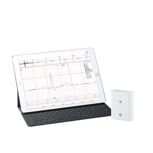Los más vendidos de Salud y Bienestar, máquina ECG inteligente inalámbrica multicanal de tamaño de bolsillo digital portátil de <span class=keywords><strong>12</strong></span> canales - Product Image 1