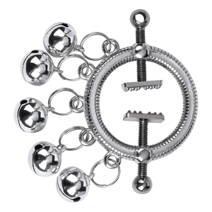 Nieuw Design Metalen Tepelclips Voor Vrouwen Stimuleren Zenuwen Seksspel Voor Paar Borstklemmen Met Ballen - Product Image 3