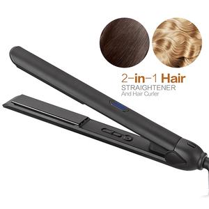 Chauffage rapide Salon professionnel céramique fer à lisser fer plat lissage bigoudi 2 en 1 pour les coiffures - Product Image 5