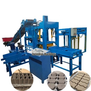 Mesin blok QT3-15 Pakistan/mesin pembuat blok beton semen/Myanmar mesin pembuat bata harga - Product Image 4