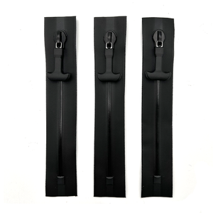 Customizable Nylon <strong>Teeth</strong> Zippers for Rain Boots Coats &amp; Garments Closed End Waterproof Breathable &amp; Airproof <strong>Zip</strong> - Product Image 3