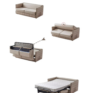 Sofá Cama Doble Plegable Seccional Premium para Apartamentos Pequeños, Dormitorios, Sala de Estar, Sofá Cama Convertible con Colchón - Product Image 1