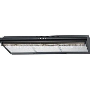 Campana extractora ultrafina OEM de 60 cm, tipo de succión superior, color negro, modelo CH-208 B - Product Image 2