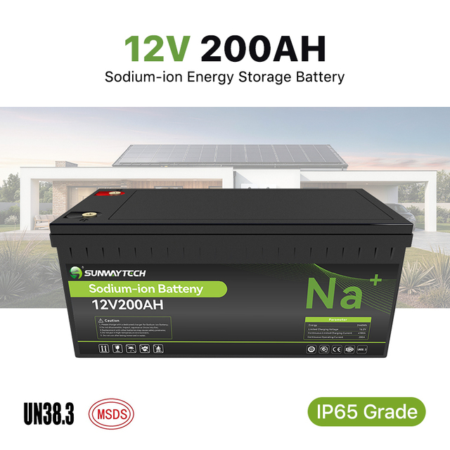Green Energy Sodium Ion Battery 12V 200Ah Environmental Friendly Battery