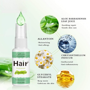 Spray Depilatorio Natural <span class=keywords><strong>de</strong></span> Aloe Vera, Rápido y Efectivo, para Rostro/Cuerpo/Áreas Públicas, para Hombres y Mujeres, Suave y con Fragancia Personalizada - Product Image 4