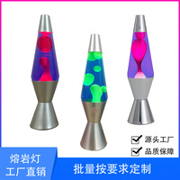 Lampes décoratives LED USB à brancher, taille moyenne, design unique, à mouvement scintillant, effet cire et lave, forme fusée, pour la maison, vente en gros directe usine