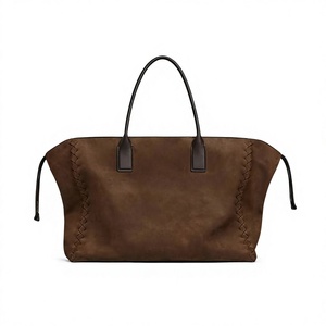 Unisex Luxury Genuine Leather Handbag Soft Handle Waterproof Portable Laptop Compartment-Fashionable Western Style Gift Idea - Product Image 3