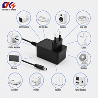 Alimentation murale personnalisable AC/DC 12V 1A avec prise EU – Adaptateur secteur pour driver LED et décodeur