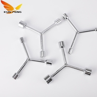 Harga Grosir Kunci Soket Hex Multifungsi Tiga Mata Ujung Panjang Metrik Baja Karbon untuk Pekerjaan DIY