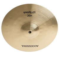 Brass Cymbals Set High Quality Practice Cymbal Set for Drum Kits