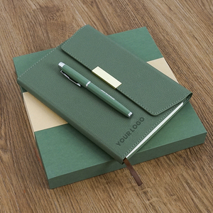 Hộp quà tặng với bút biểu tượng tùy chỉnh ban nhạc đàn hồi bìa cứng hoàn hảo ràng buộc tùy chỉnh in ấn Tạp Chí Nhật Ký kế hoạch máy tính xách tay - Product Image 1