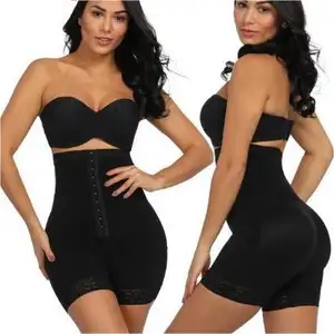 Intiflower BL1070 Hot Sale Post Surgery Colombianas Faja Panty High Waist Butt Lifter BBL Shapers Tummy Control Shapewear Fajas