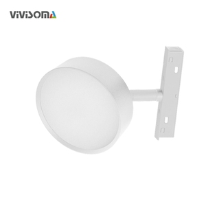 MT4201720 DC48V <span class=keywords><strong>Rail</strong></span> magnétique encastré fin à montage en surface, éclairage <span class=keywords><strong>sur</strong></span> <span class=keywords><strong>rail</strong></span> rond 7W, dimmable, noir/blanc, profil 30mm, moderne, haute performance - Product Image 5