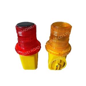 건설 안전 Led 태양 깜박임 바리케이드 바리케이드 길막 바리케이드 램프 장애물 임시 안전 교통 콘 경고등 - Product Image 2