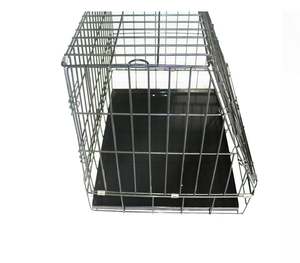 24 30 inç çelik evcil hayvan kafesi klasik yükseltilmiş tasarım kalın takviye katlanır taşınabilir eğimli köpek kafesi köpek kafesi - Product Image 3