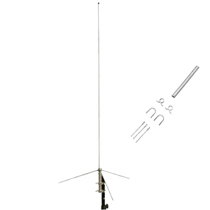 Antenne de base en fibre de verre Diamonds X200 VHF UHF 6/8dB 144/430MHz - Product Image 5