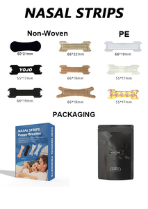 Tiras Nasales para Mejorar la Respiración, con Logotipo Impreso, Aromatizadas, Libres <span class=keywords><strong>de</strong></span> Látex, con Aroma a Lavanda, Extra Fuertes, para Niños, Tres Tiras Nasales Flexibles con Resorte - Product Image 3