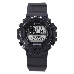 <span class=keywords><strong>Reloj</strong></span> Deportivo Electrónico Digital para Niños y Hombres, Nuevo Modelo 2022, Popular, Original, Negro, Luminoso, de Lujo, con Correa de Goma - Product Image 1