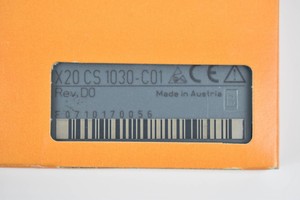 Module de communication d'automatisation PLC X20CS1030-C01 X20 CS 1030-C01 Rev D0 - Product Image 3