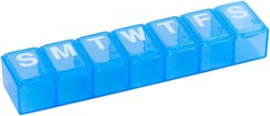 Customization <b>Tablet</b> Reminder <b>7</b> Day Pill Box With <b>7</b> Compartments to Hold Vitamins - Product Image 3