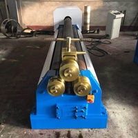 Machine à cintrer les plaques en acier inoxydable de type mécanique Longsheng, machine à cintrer à 3 rouleaux pour plaques longues W11-8X2500