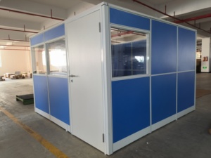 Factory Customization Staff Employee Insulate Against Sound Cubicle Room Office <strong>Partition</strong> <strong>Wall</strong> <strong>Movable</strong> Room <strong>Partition</strong> - Product Image 4