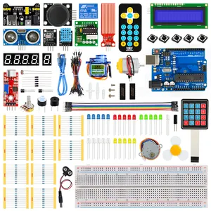KUONGSHUN Customized STEAM Education Super Starter Kit R3 Project With TUTORIAL, Compatible With Arduino IDE