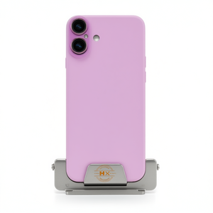 Carcasa Trasera Rosa para iPhone 16 con Soporte Metálico y Protección de Lente, Accesorio para Teléfono Móvil - Product Image 2