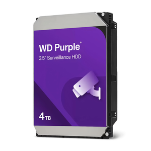 ฮาร์ดดิสก์สำหรับกล้องวงจรปิด 4TB SATA ขนาด 3.5 นิ้ว ความเร็ว 6Gb/s หน่วยความจำแคช 128MB รองรับ 24/7 สำหรับ NVR รุ่น WD44PURZ HDD - Product Image 3