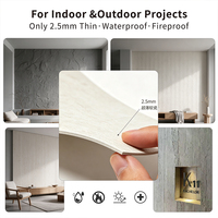 MIGLIORE Pierres de travertin Mur mcm Carreaux flexibles Brique Souple Flexible Extérieur Ardoise Panneau mural naturel