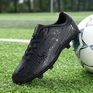 Nuevas Botas de Fútbol de Cuero con Punta de Acero para Hombre, Tacos Largos, para Césped Artificial, Personalizables, para Entrenamiento, Venta al Por Mayor (Tallas 35-45) - Product Image 1
