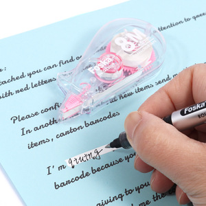Foska Corrections instantanées faciles <span class=keywords><strong>à</strong></span> utiliser Corriger une mauvaise écriture <span class=keywords><strong>à</strong></span> tout moment Applicateur transparent en plastique 8M - Product Image 5