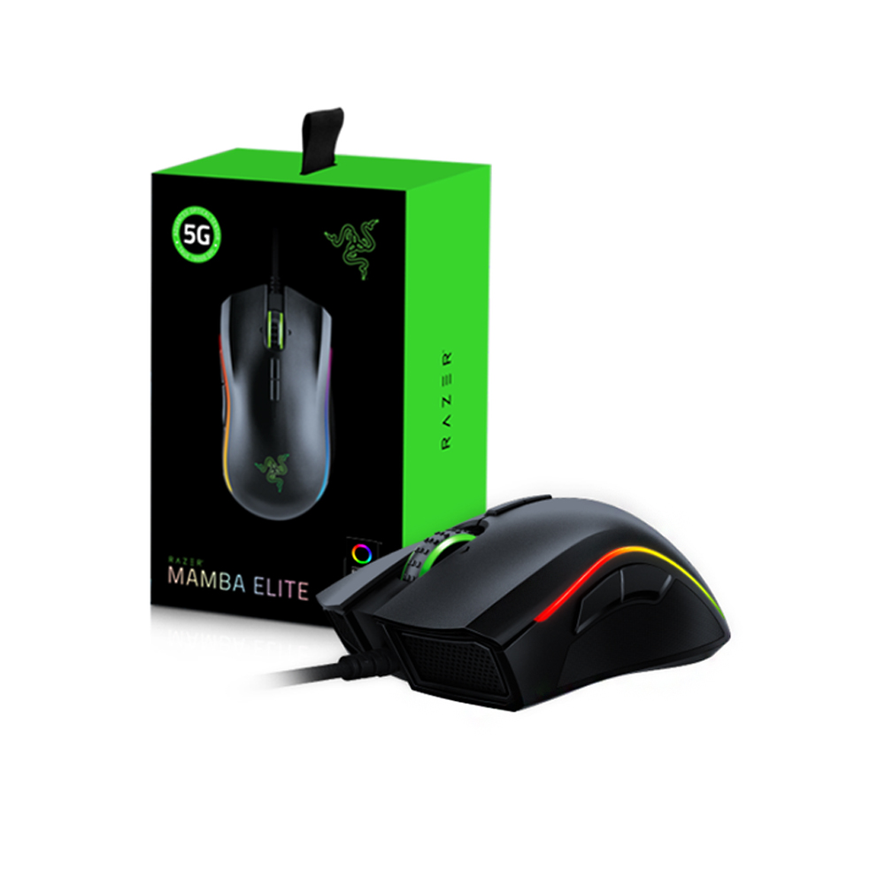 (未使用･未開封品)　Razer Mamba Elite ゲーミングマウス 光学センサー 16000 DPI 9ボタン RZ01-02560100-R3M1 ブラック bt0tq1u Amazon.com: Razer Mamba Elite Gaming Mouse with 16.000 DPI