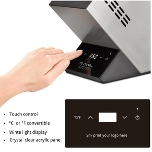 <span class=keywords><strong>Celler</strong></span> de vino inoxidable para uso doméstico, refrigerador pequeño de champán, vino tinto y blanco - Product Image 2