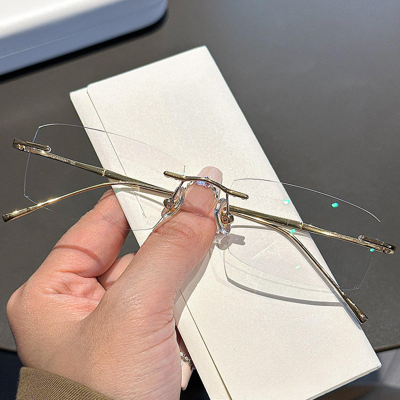 Shop Our 632-D Collection of Rimless Titanium Eyeglasses