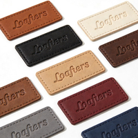 Étiquettes en cuir PU personnalisées avec un design personnalisé, gaufrées, pour les jeans de marque, les vêtements, les étiquettes en cuir