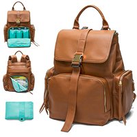 Bébé sac à langer ensemble étanche sac à langer organisateur pouch set quantité minimale de commande 300 PCS maman sac à couches ensemble avec logos