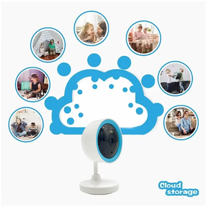 أفضل سعر 2K روبوت الأمن مصغرة Ai مراقبة الطفل المنزل مع كاميرا فيديو لاسلكية واي فاي الحيوانات الأليفة - Product Image 3