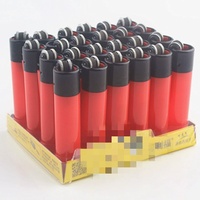 Briquet en plastique à clip réutilisable avec logo personnalisé, autre briquet, flamme au gaz, silex, pour cadeau de la Saint-Valentin