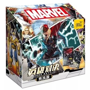 Kayou <span class=keywords><strong>Marvel</strong></span> Hero Battle Vol.4 Tema <span class=keywords><strong>Thor</strong></span> 20 Pacchetti Sigillati di Carte da Collezione Confezione Regalo Booster - Product Image 1
