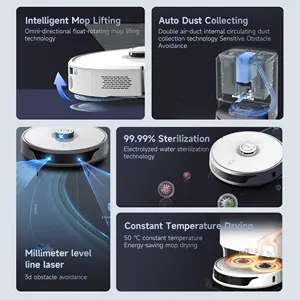 Best Selling APP Control Wet And Dry Smart Floor Care Cleaning Robot Vacuum Cleaner Sweep Robot