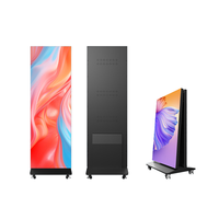 Display digitale pubblicità led poster schermo a led P2.5 per interni a colori poster a led display wifi in piedi poster di controllo display a led