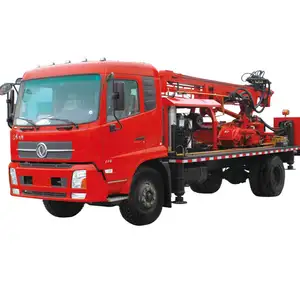 En kaliteli alt fiyat SLY300 350m üst kafa sürücü kamyona monte su kuyu sondaj donanımı