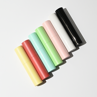 Flacon de parfum miniature de 10 ml, cylindre de poche, flacon pulvérisateur à visser, atomiseur de parfum vide, logo personnalisé, emballage OEM, étiquette privée